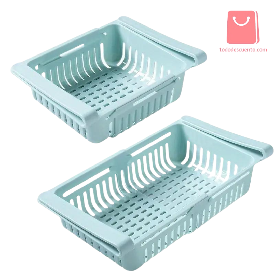 🍱 Organizador Extendible De Nevera  (Pague 2 Lleva 3)🚀