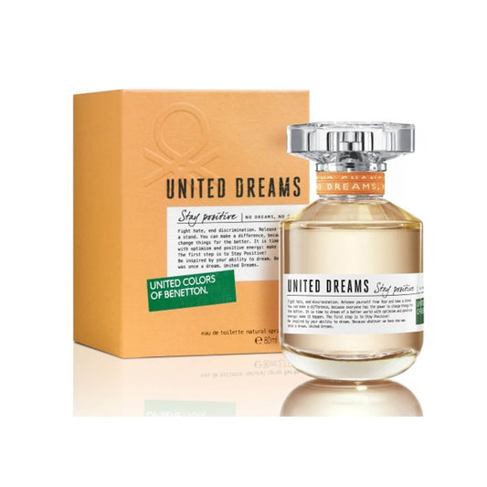 Perfume Loción Benetton Dreams Stay Positive Mujer 80ml