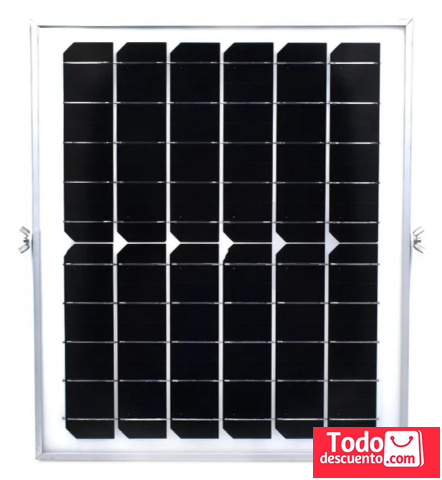 Reflector Led 100w Solar Luz Blanca con Control Cclamp Ref. CL-750s