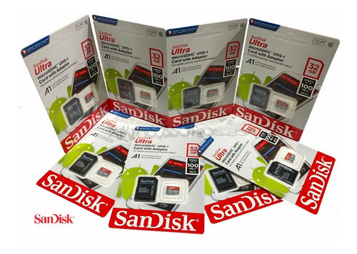 Memoria Micro Sd Sandisk Ultra 32gb Clase 10 Original
