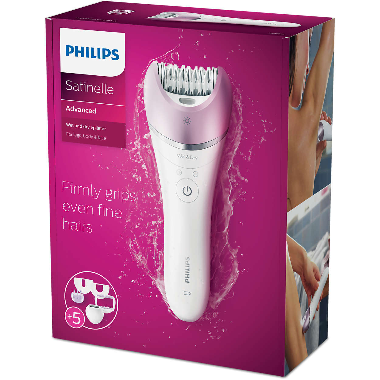 Depilador Philips Satinelle Bre632