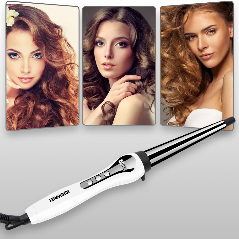 Pinza Ondulador De Cabello Igemei Gm 403