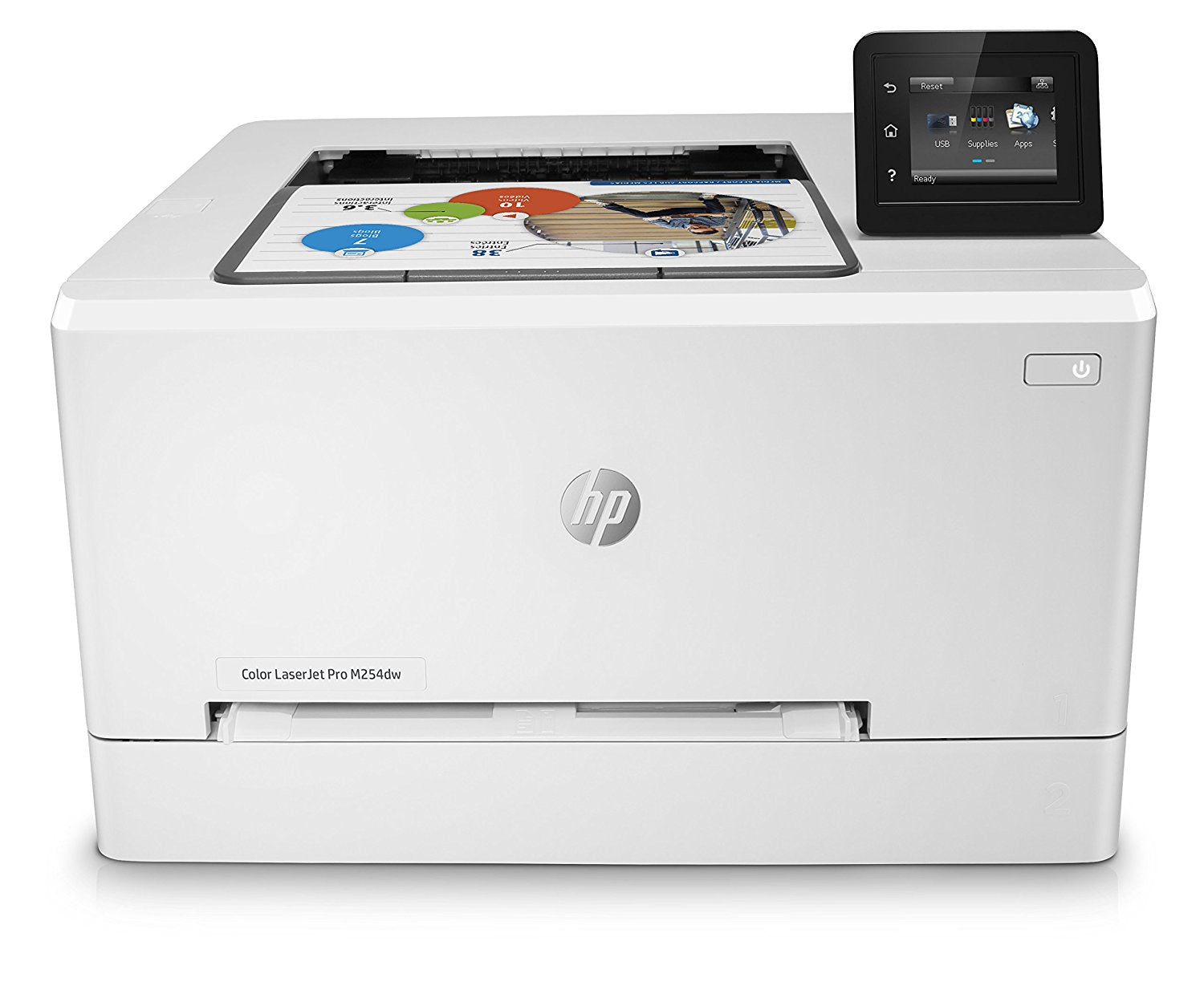 Impresora hp m254dw laserjet pro color tododescuento