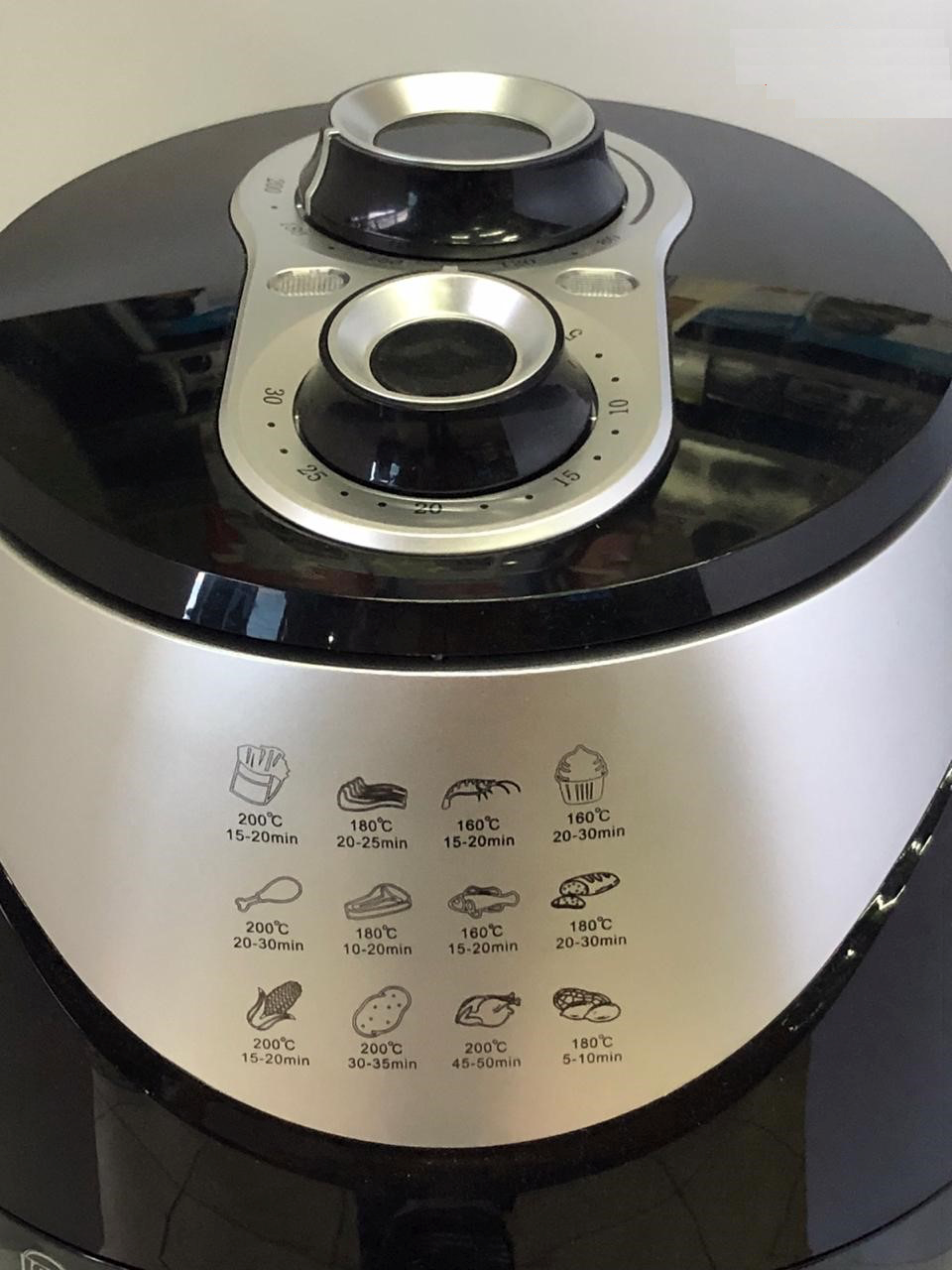 Freidora De Aire Sin Aceite ICM Extra Grande (4 Litros)