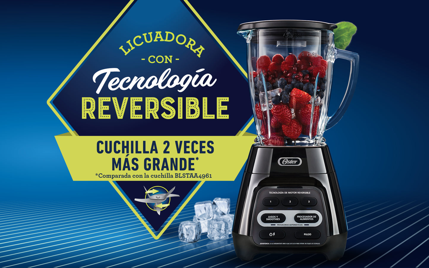 LICUADORA OSTER REVERSIBLE 700W