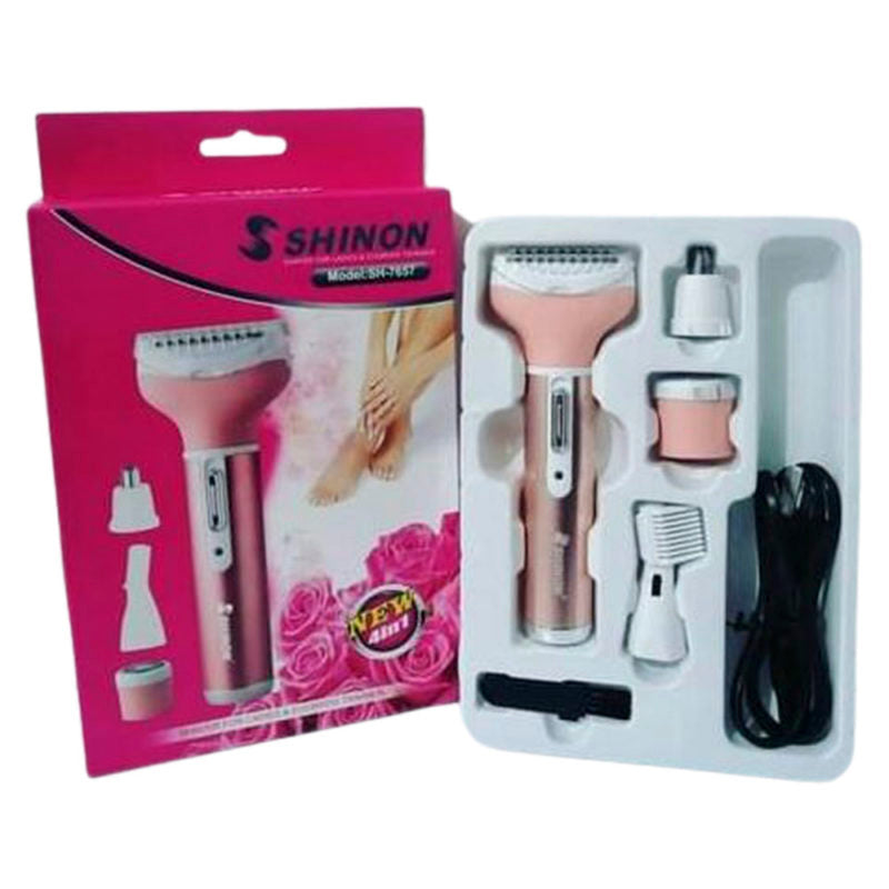 Maquina Depiladora Shinon Recargable 4 En 1