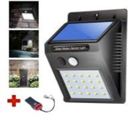 Luz Led para Exteriores con Panel Solar y Sensor de Movimiento
