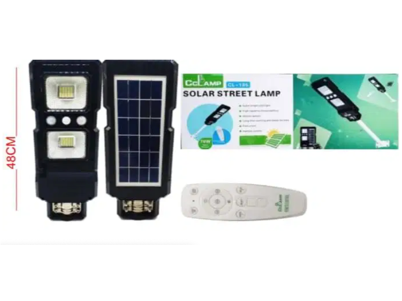 Lampara Solar Led para Exterior  De 70w Con Sensor De Luz CL-185