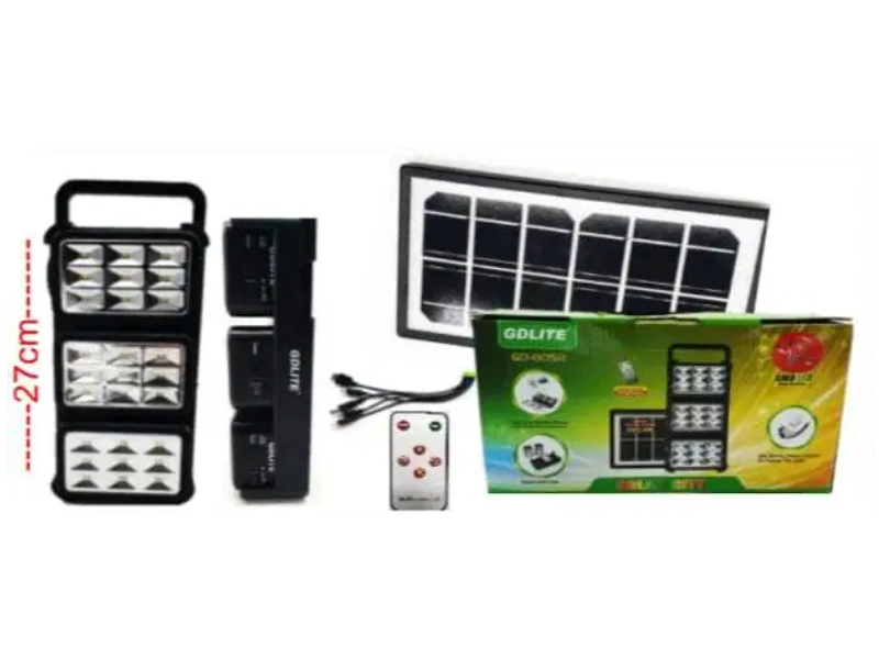 Lampara Powerbank Solar 3 Niveles Control Remoto.
