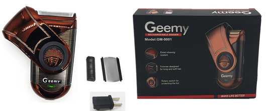 Máquina Afeitadora Eléctrica Geemy Gm-9001 Recargable