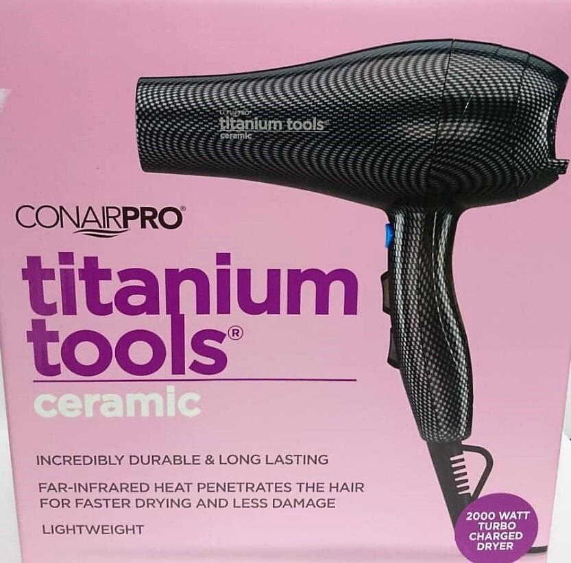 Secador ConAir Pro Titanium Tools Ceramic