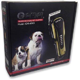 Kit Máquina Peluquera Recargable Para Mascotas. Ref. GM6063