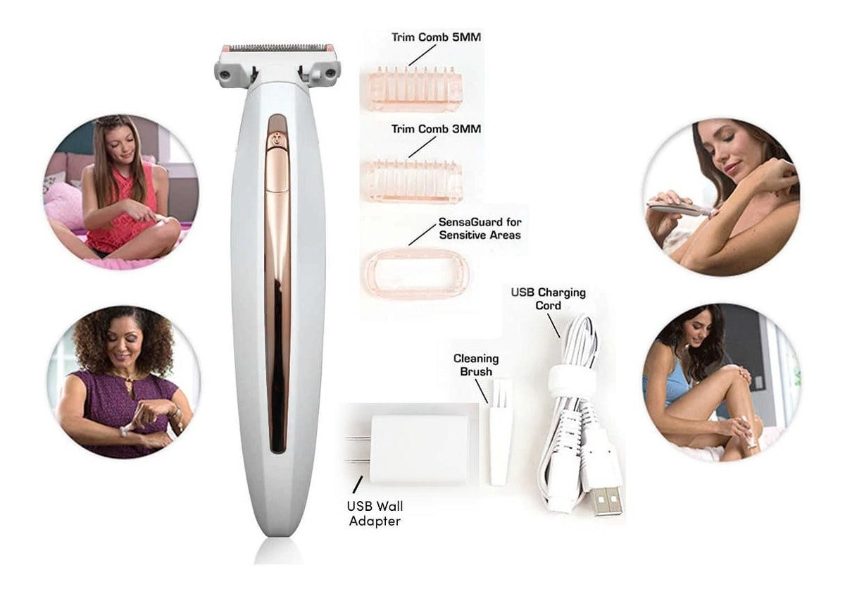 Depiladora Corporal Recargable Flawless