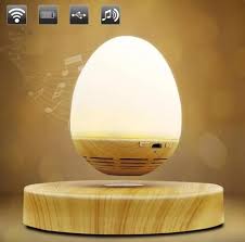 Parlante Flotante - Magnetico Con Iluminación y Bluetooth