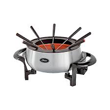 Olla Eléctrica Oster Fondue Plateado Multifuncion