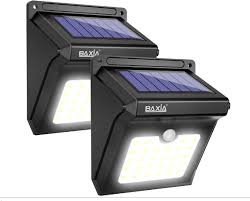 Luz Led para Exteriores con Panel Solar y Sensor de Movimiento