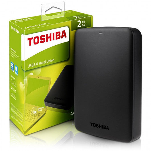 Disco Duro Externo 2tb Toshiba 3.0 Canvio Basic Usb