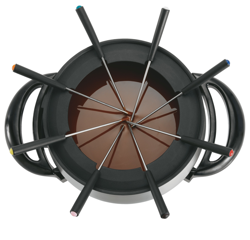 Olla Eléctrica Oster Fondue Plateado Multifuncion