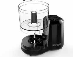 Procesador Picatodo De Alimentos Black+decker Negro HC150