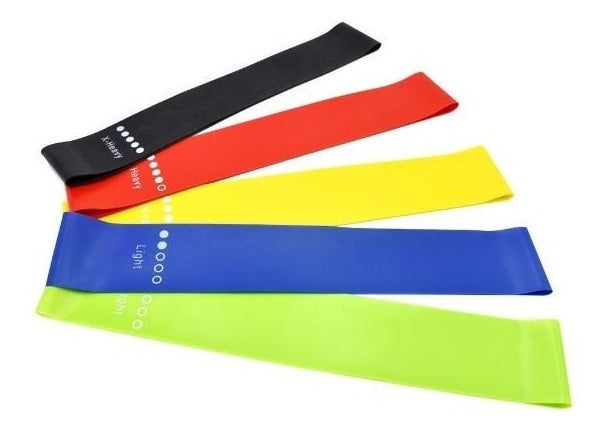 Kit Bandas Elásticas De Resistencia X 5