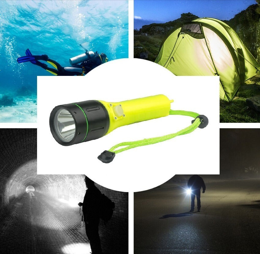 Linterna Sumergible Acuatica Recargable ST01