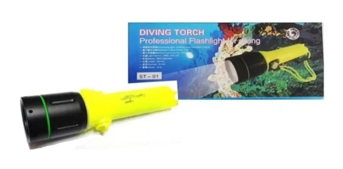 Linterna Sumergible Acuatica Recargable ST01