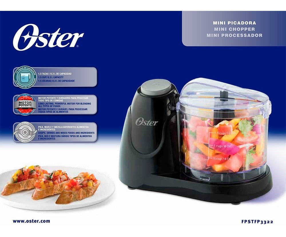 Mini Picatodo Oster 1.5 Tazas