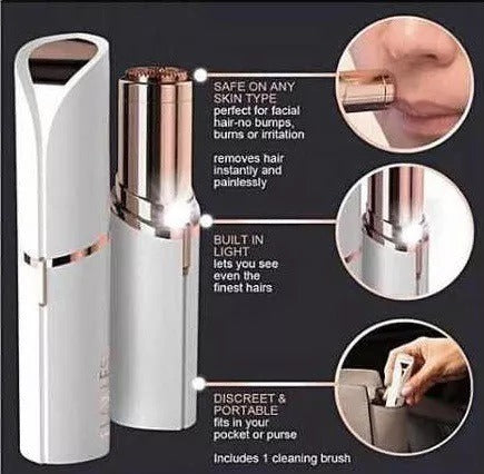Removedor De Vello Facial Flawlebss Recargable
