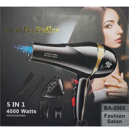Secador De Pelo Newbabyllss 5505 4000w 5en1