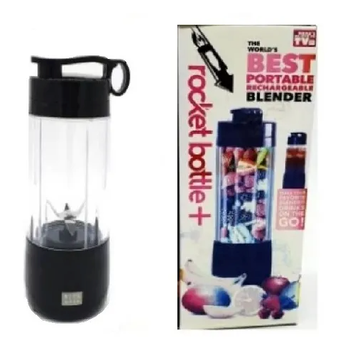 Termo Licuadora Portatilpara Batidos 2 Cuchillas Recargable Usb