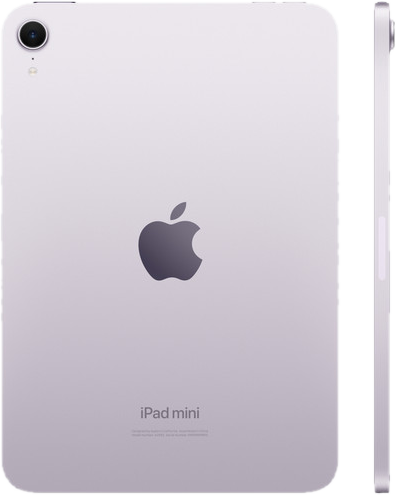 iPad mini morado, vista trasera